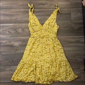 Cute floral midi dress